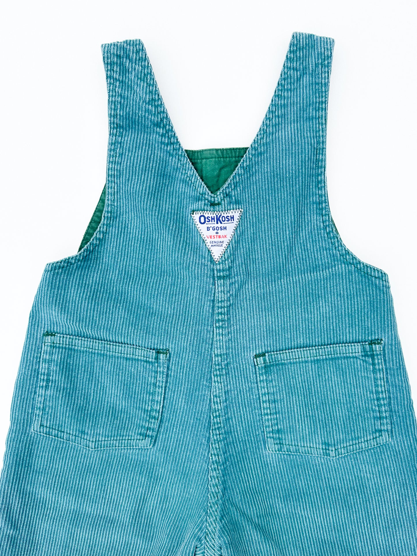 Lined corduroy overalls size 12M