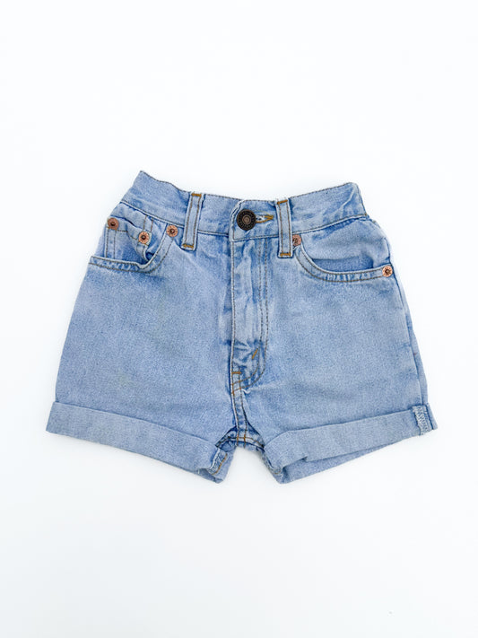 Light wash shorts size 12M - runs big