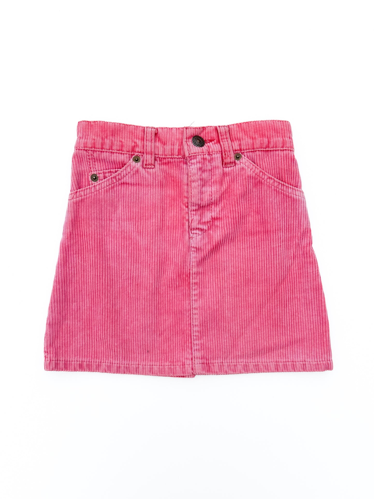 Pink corduroy skirt size 6Y