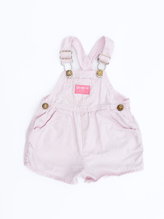 Pink short overalls size 12M
