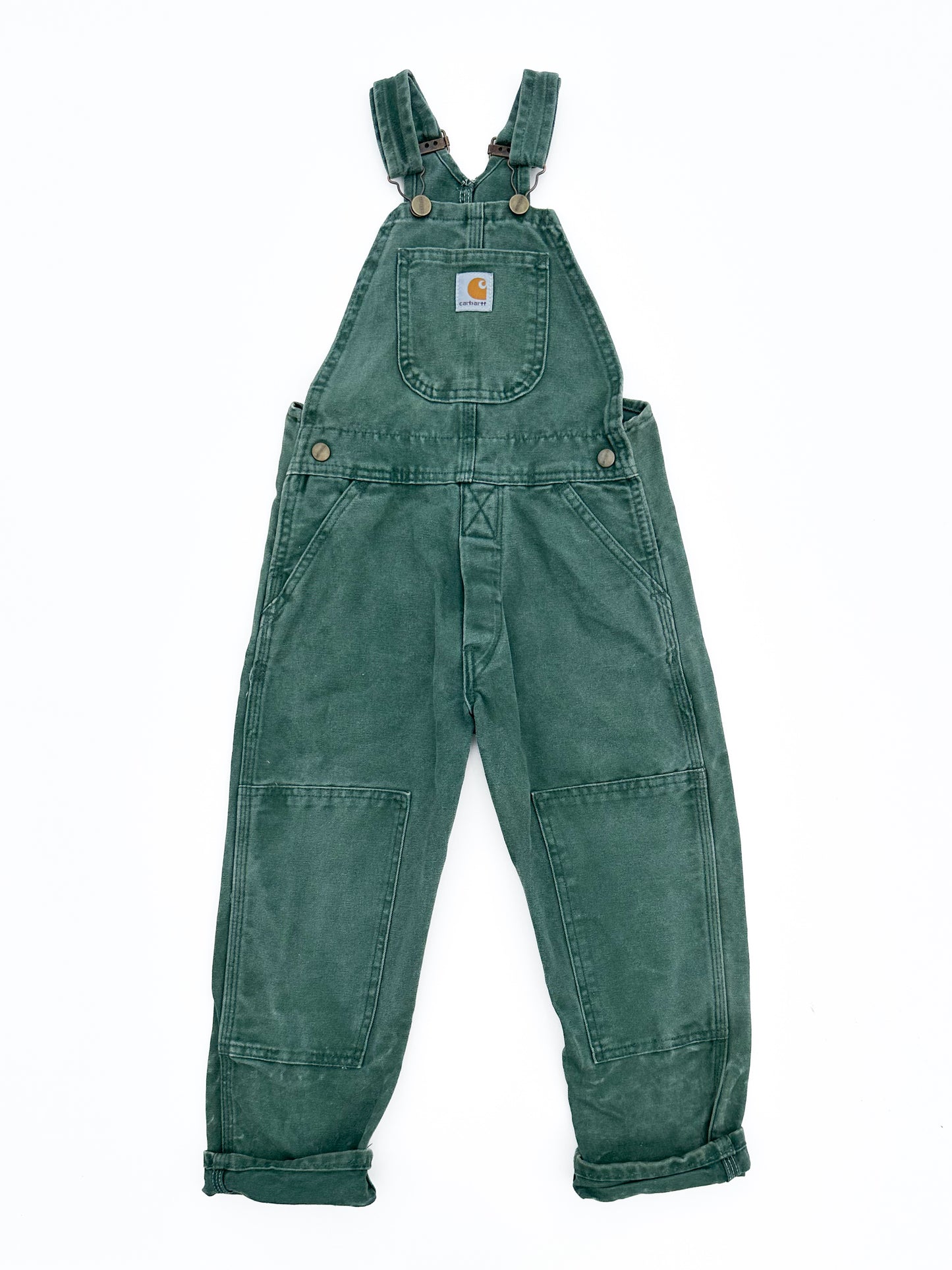 Green overalls size 5Y
