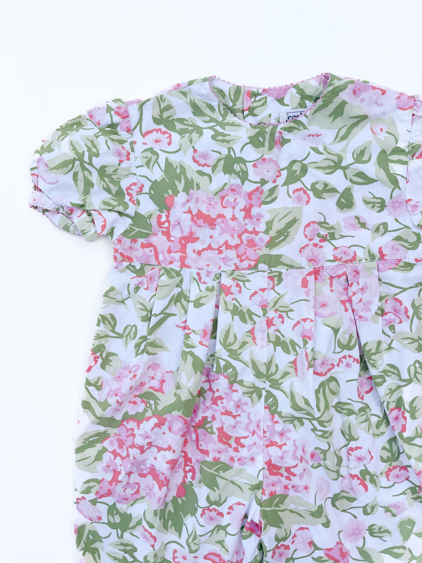 Flower short playsuit size 2Y