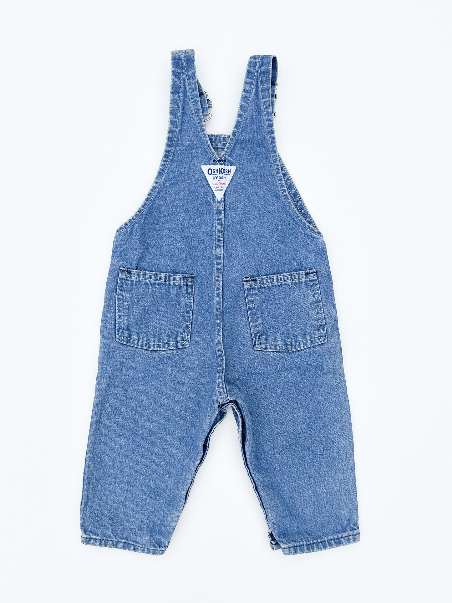 Denim overalls size 9/12M