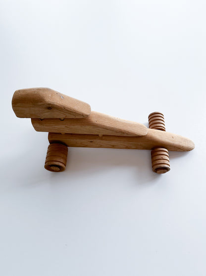 Wooden race car