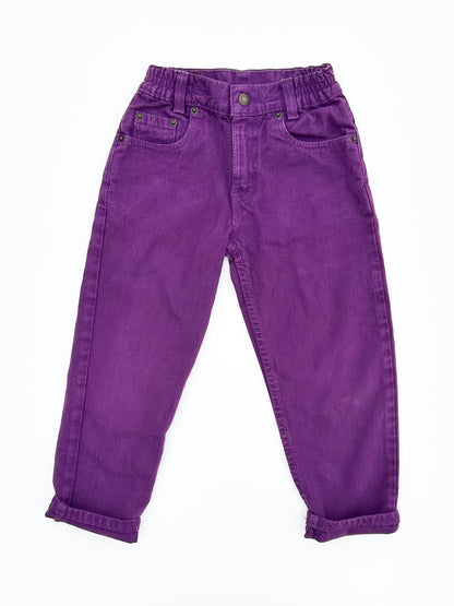 Purple jeans size 6Y