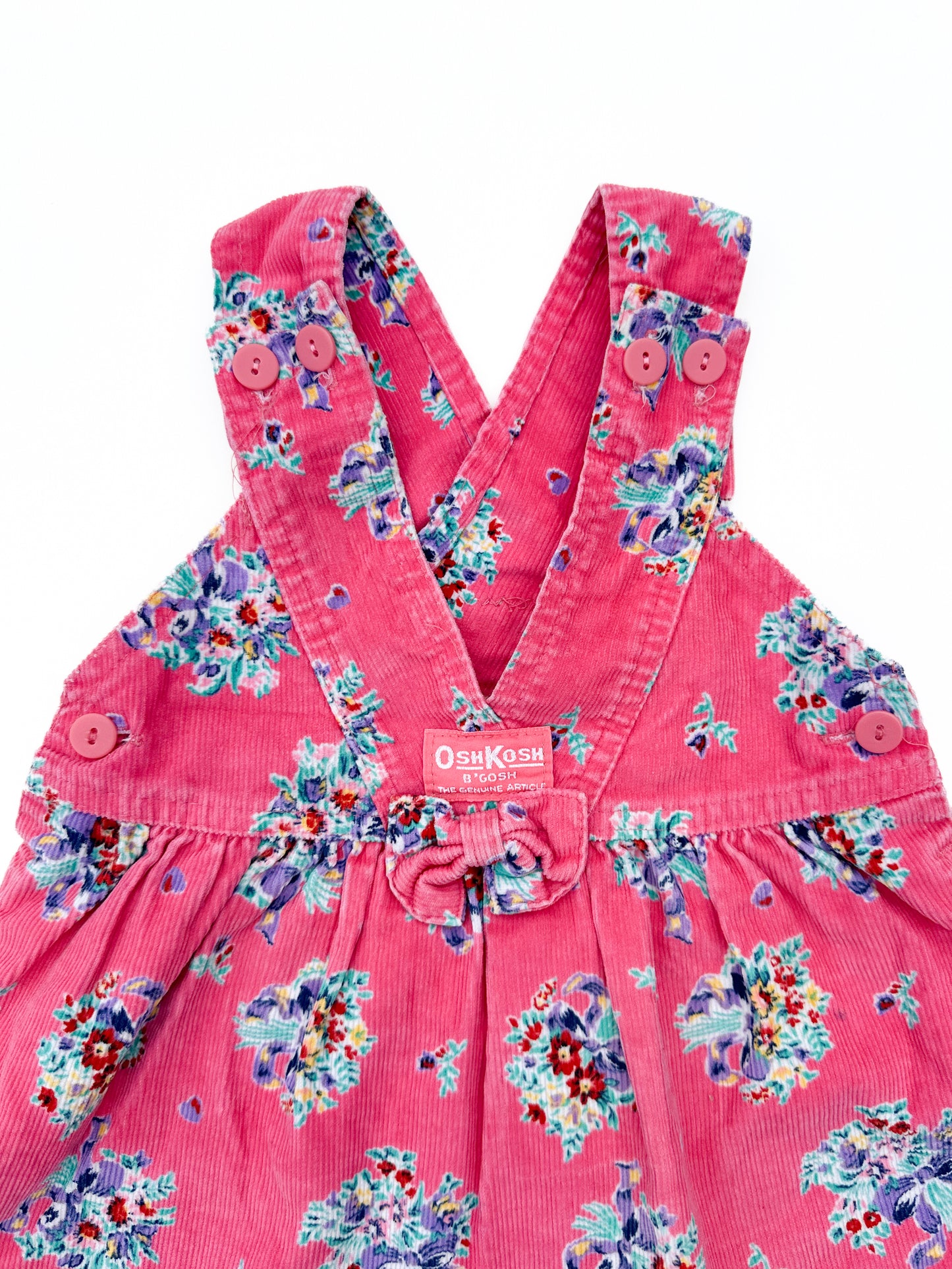 Pink flower dress size 18M