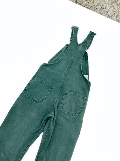 Green overalls size 5Y