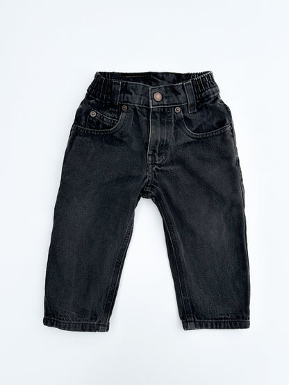 Orange tab black 566 jeans size 2Y