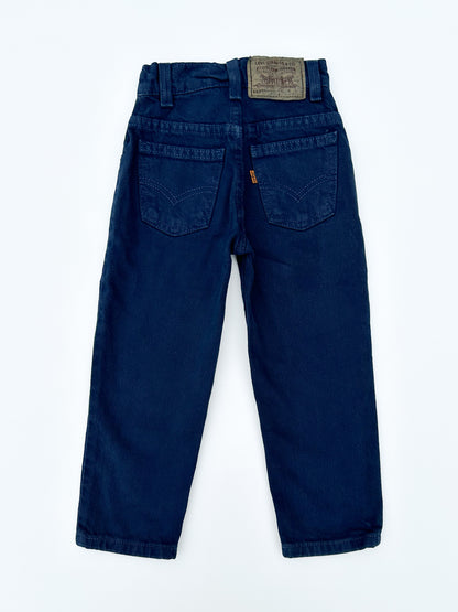 Dark blue 550 jeans size 4Y slim - runs small