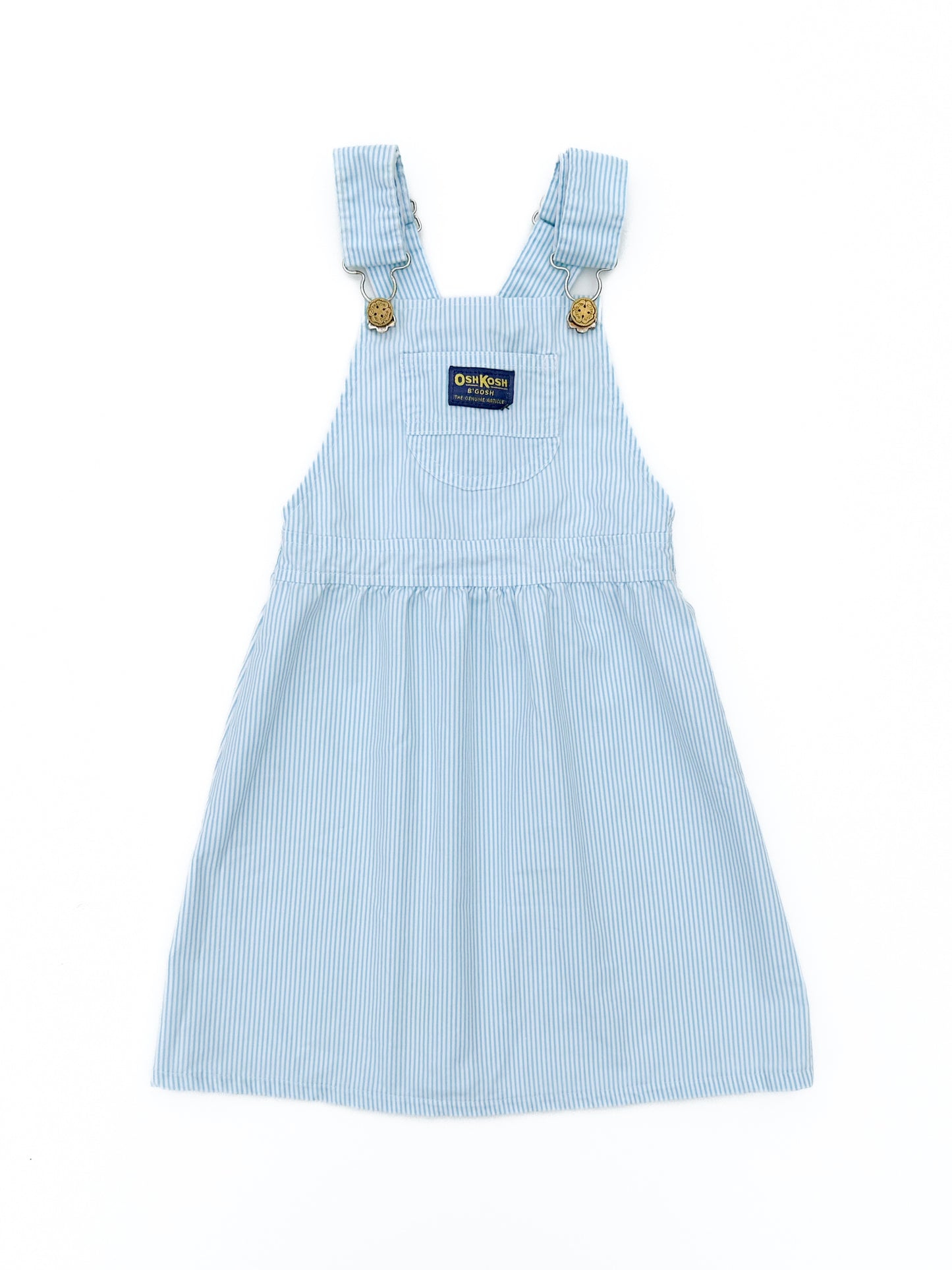 Light blue striped dress size 4/5Y