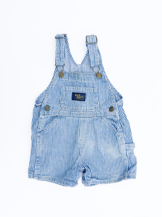 Striped short overalls size 18M