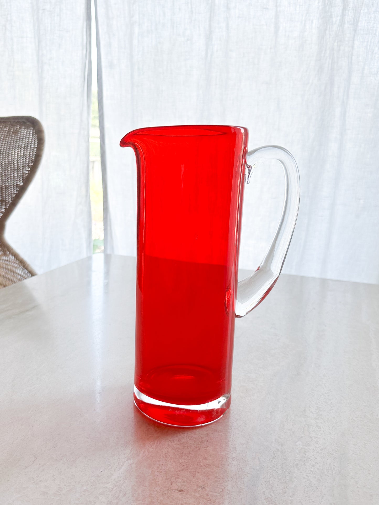 Red carafe