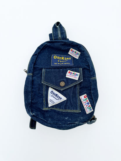 Denim backpack