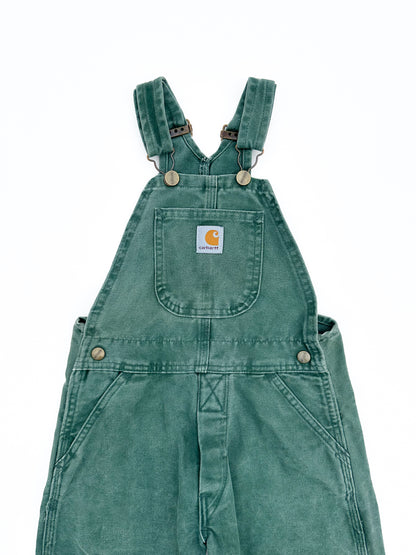 Green overalls size 5Y