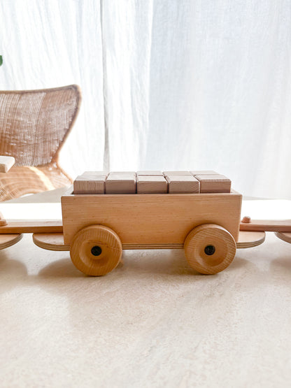 Wooden train