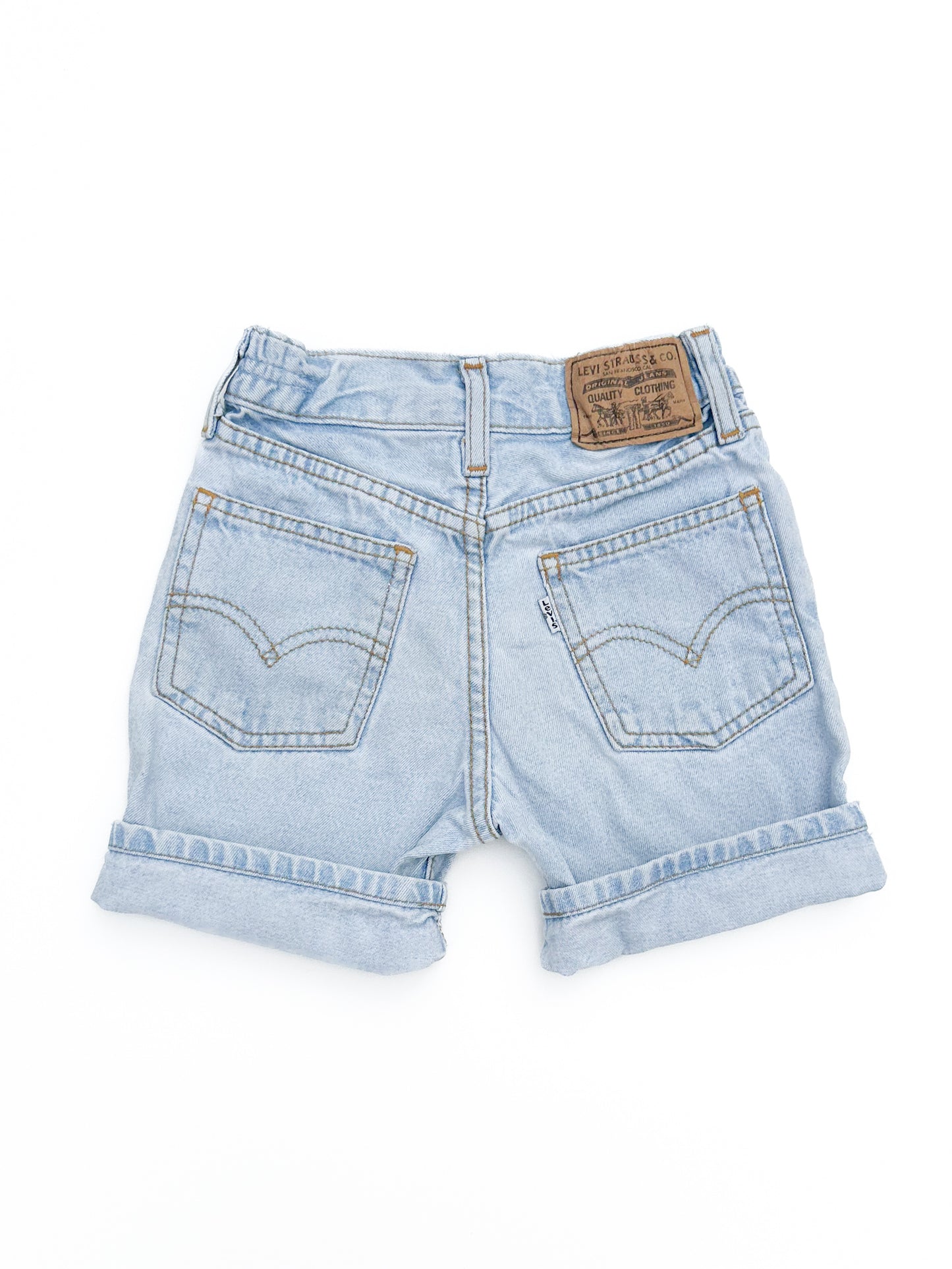 Light wash shorts size 3Y