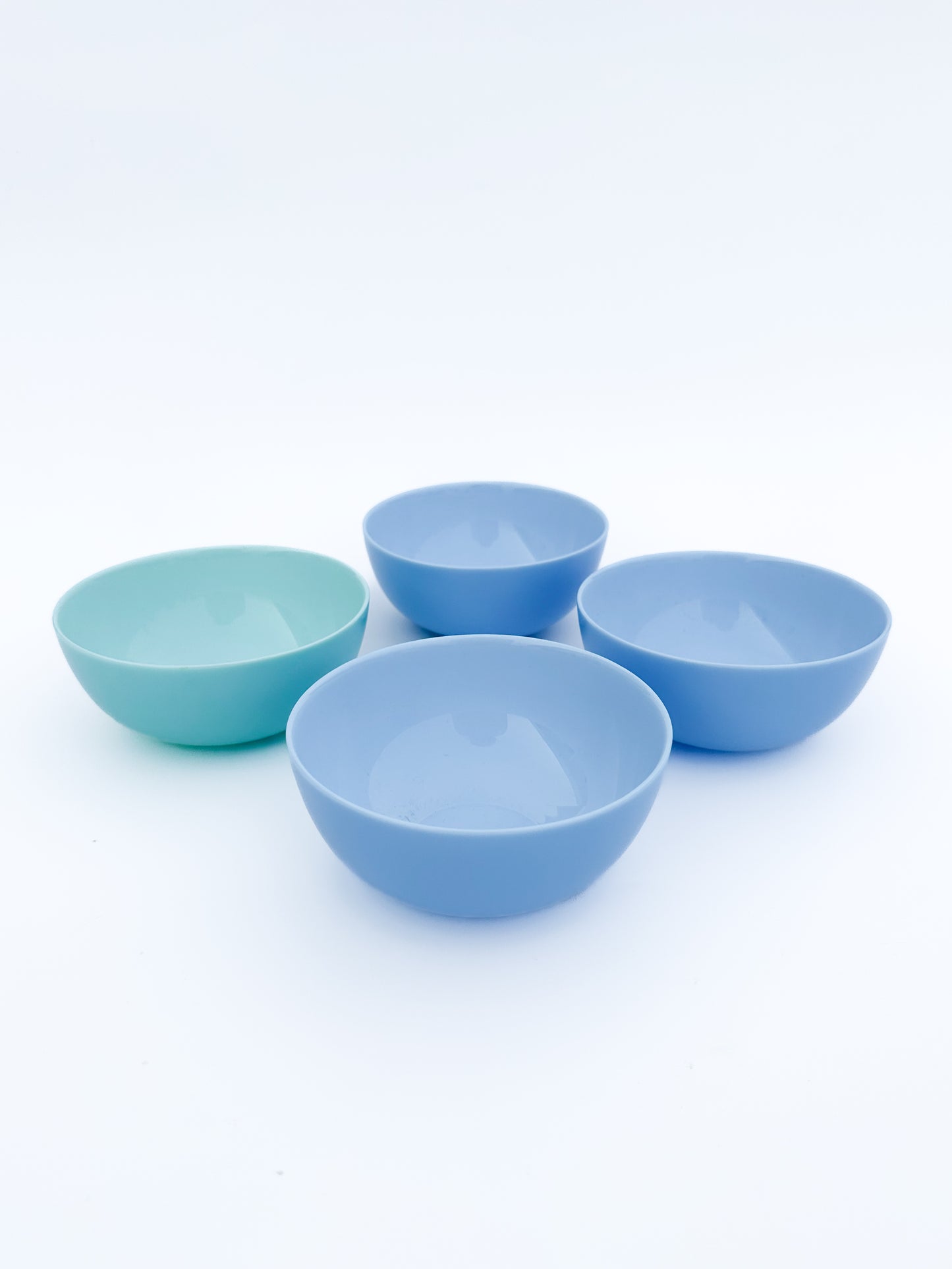 Blue and green bowls