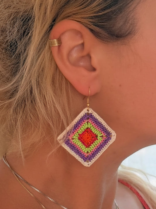 Crochet earrings