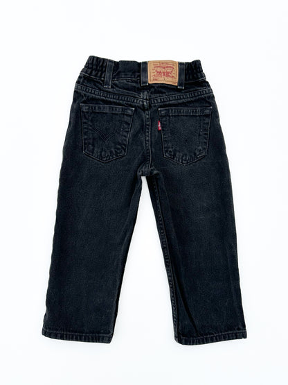 Black 566 jeans size 4Y