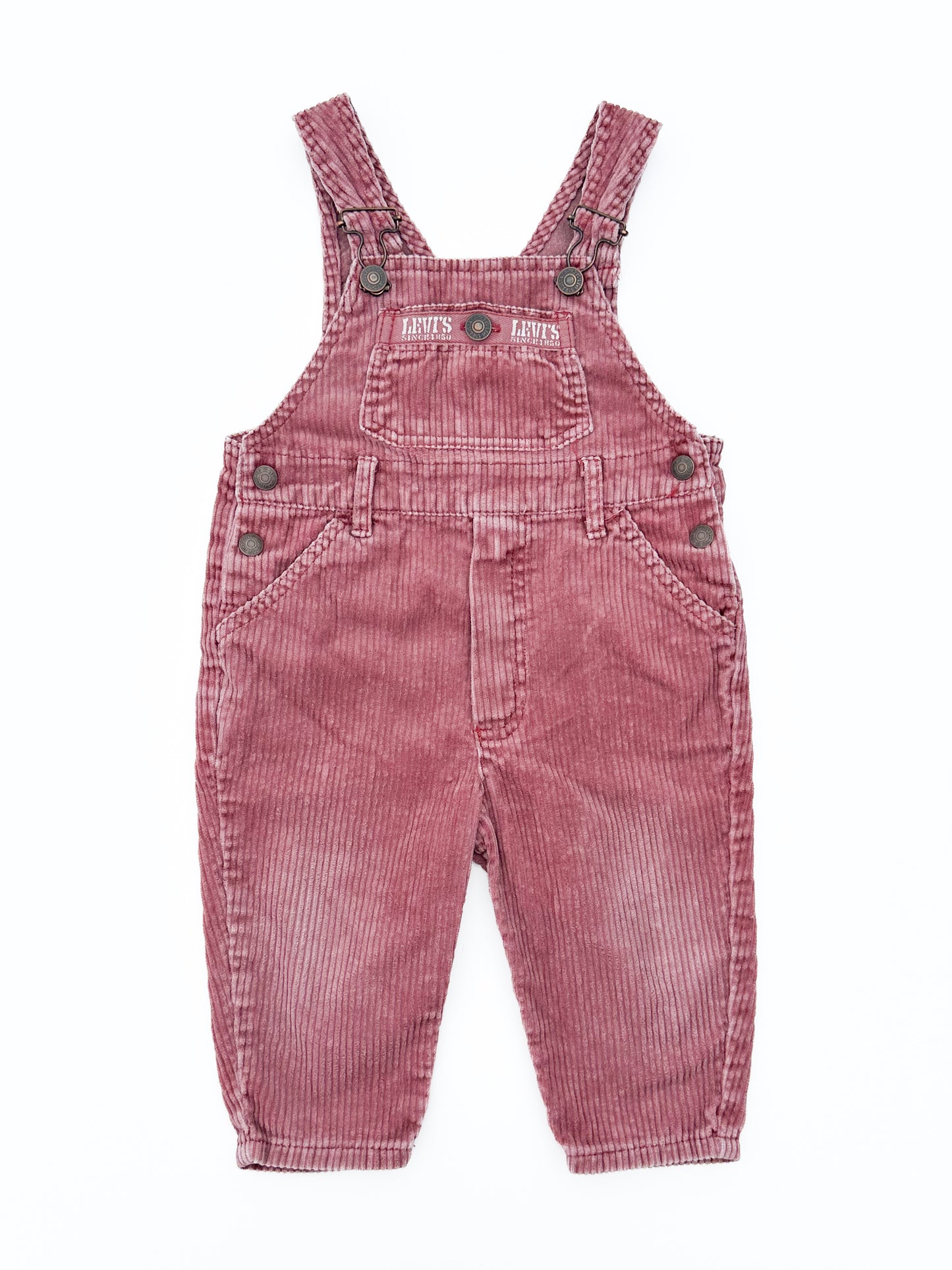 Pink overalls size 12M