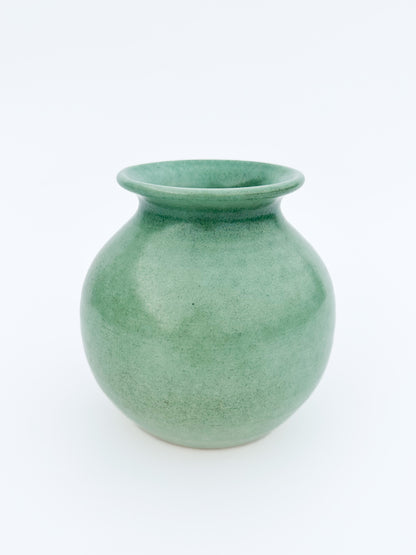 Green vase