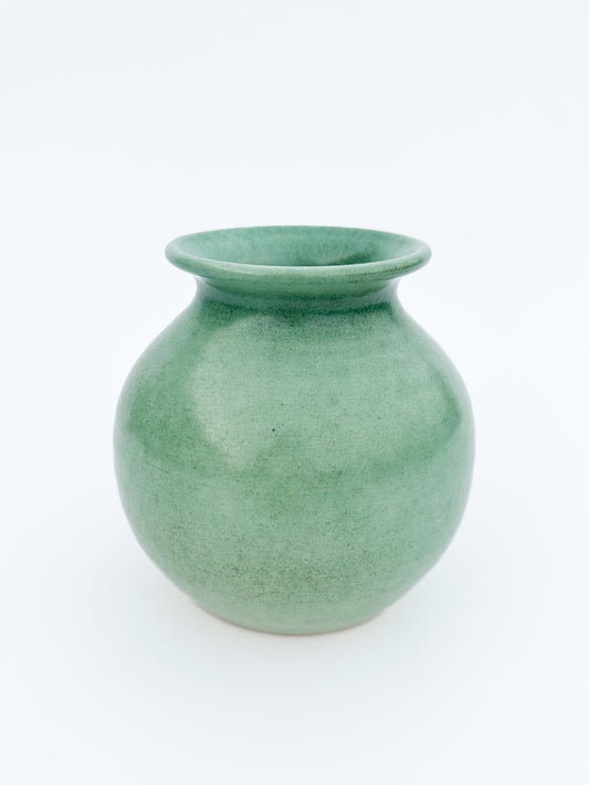 Green vase