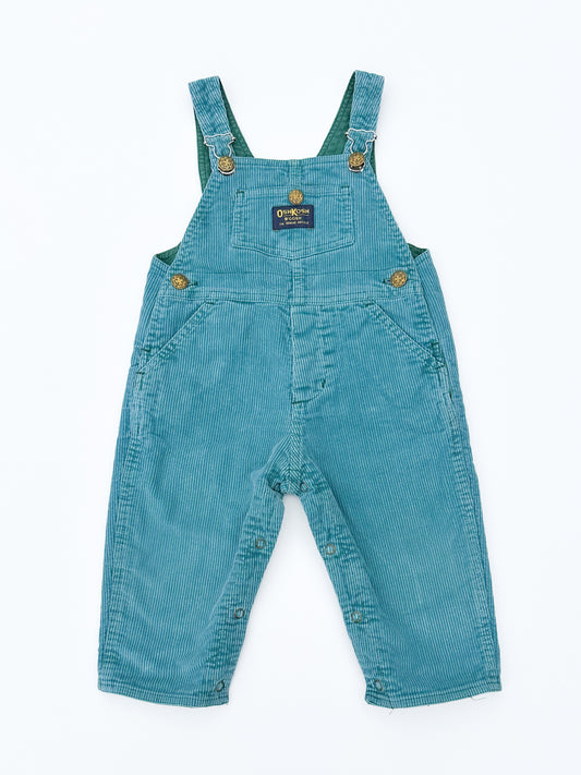 Lined corduroy overalls size 12M