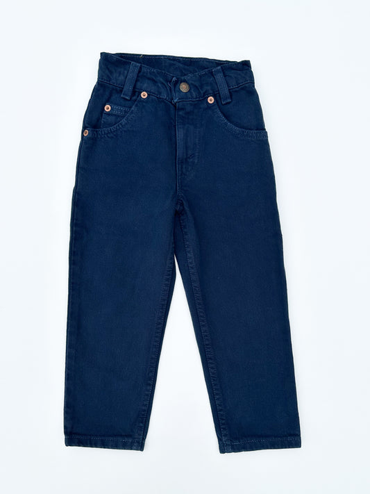 Dark blue 550 jeans size 4Y slim - runs small