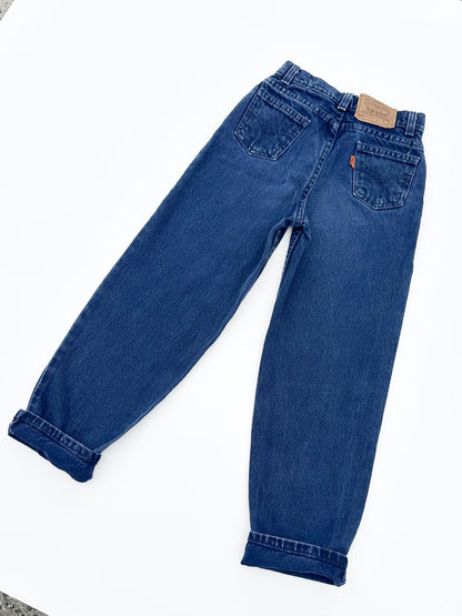 Orange tab blue jeans size 8Y