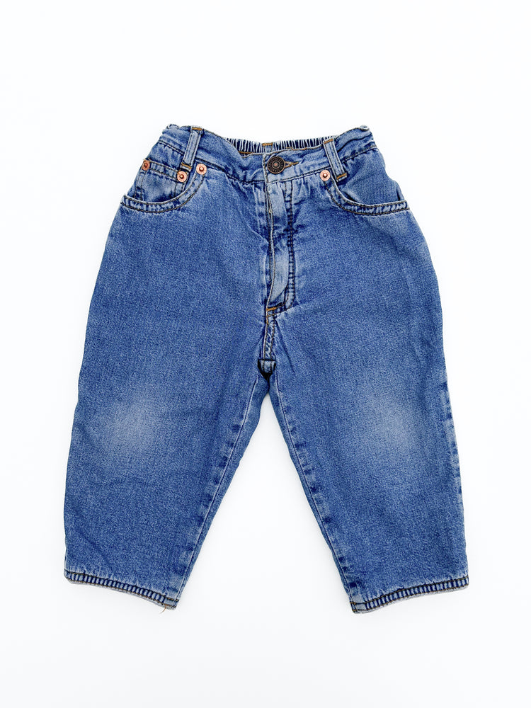 Lined jeans size 12M