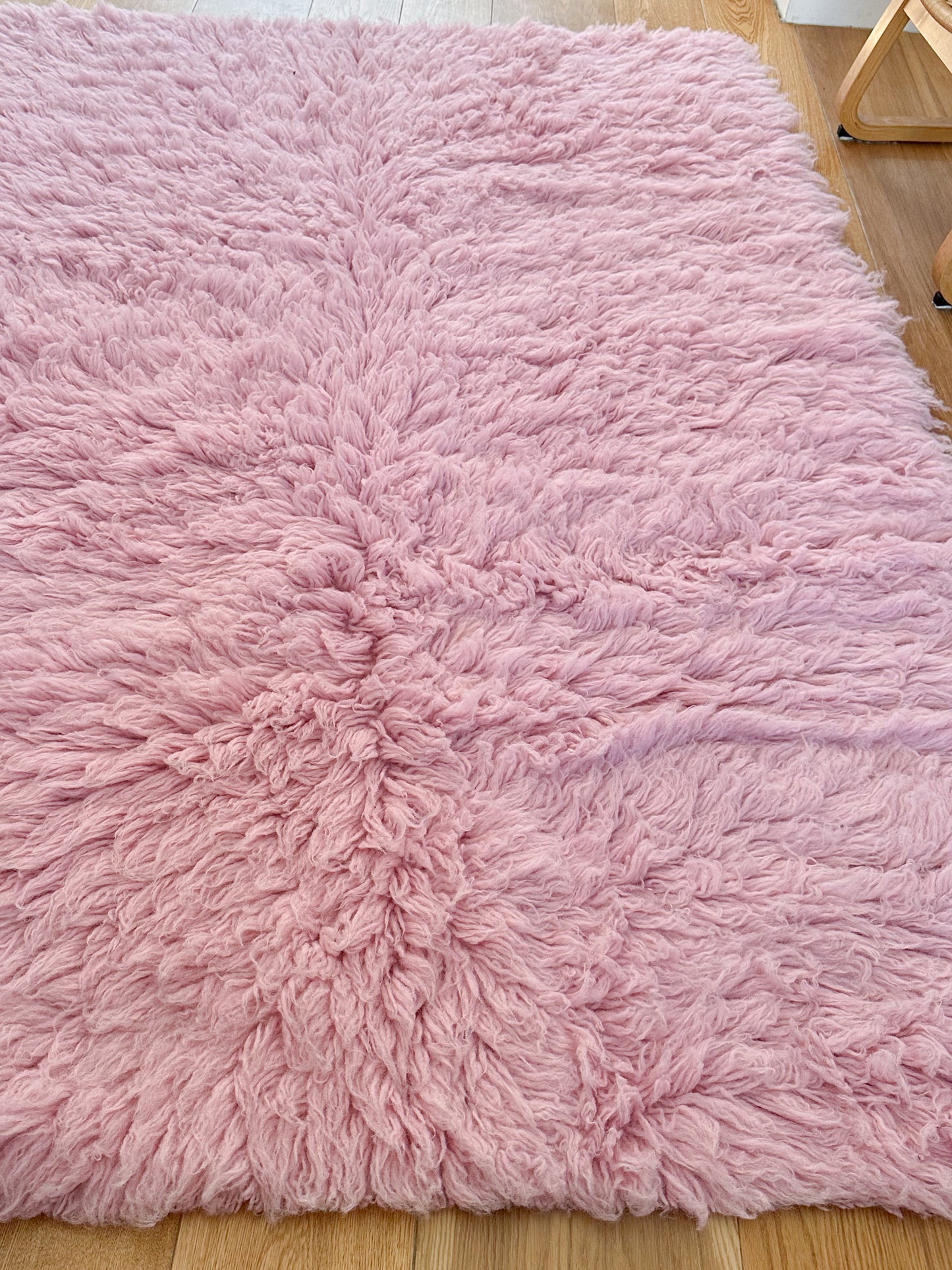 Pink rug