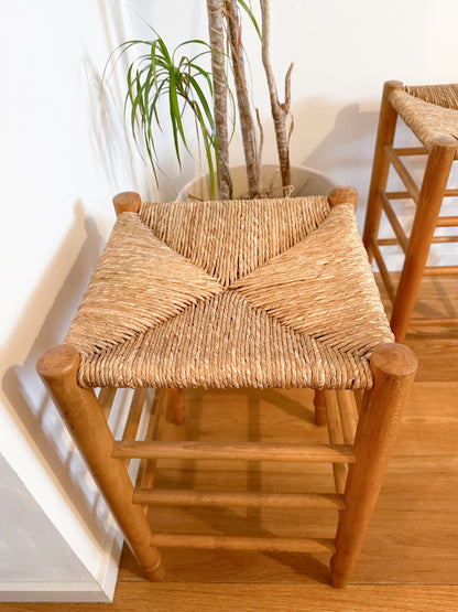 Straw stool