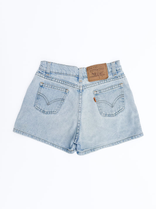 Orange tab shorts size 8Y