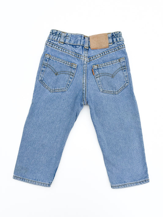 Orange tab jeans size 2Y