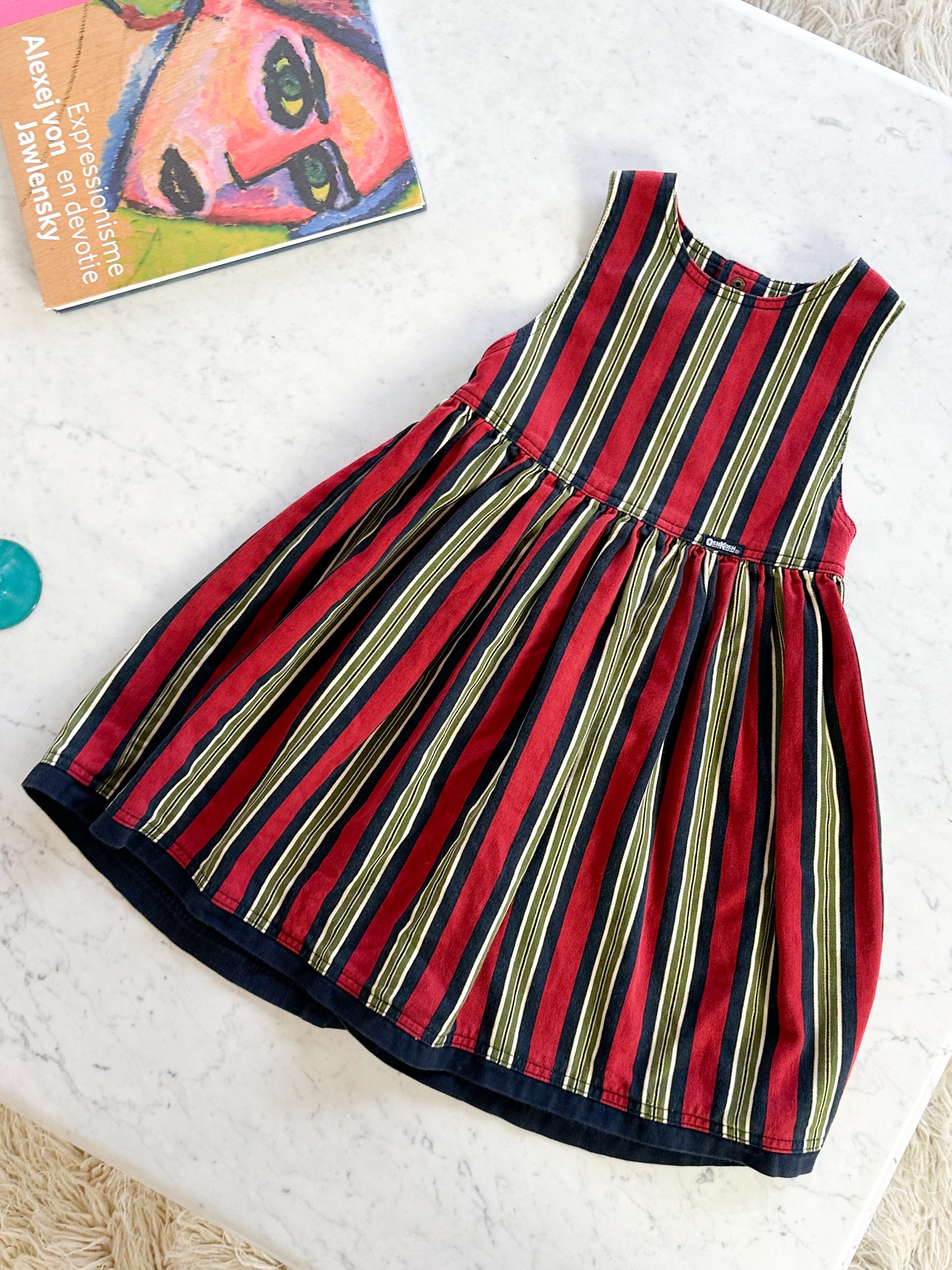 Striped dress size 4Y