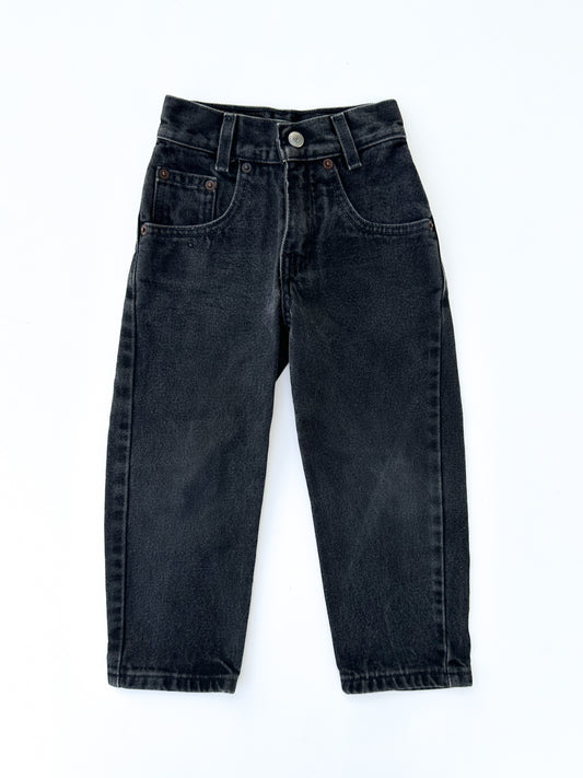 Black 550 jeans size 4Y Slim - runs small