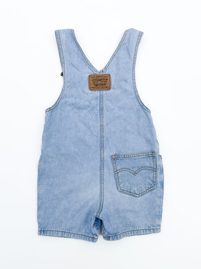 Light wash overalls size 4Y