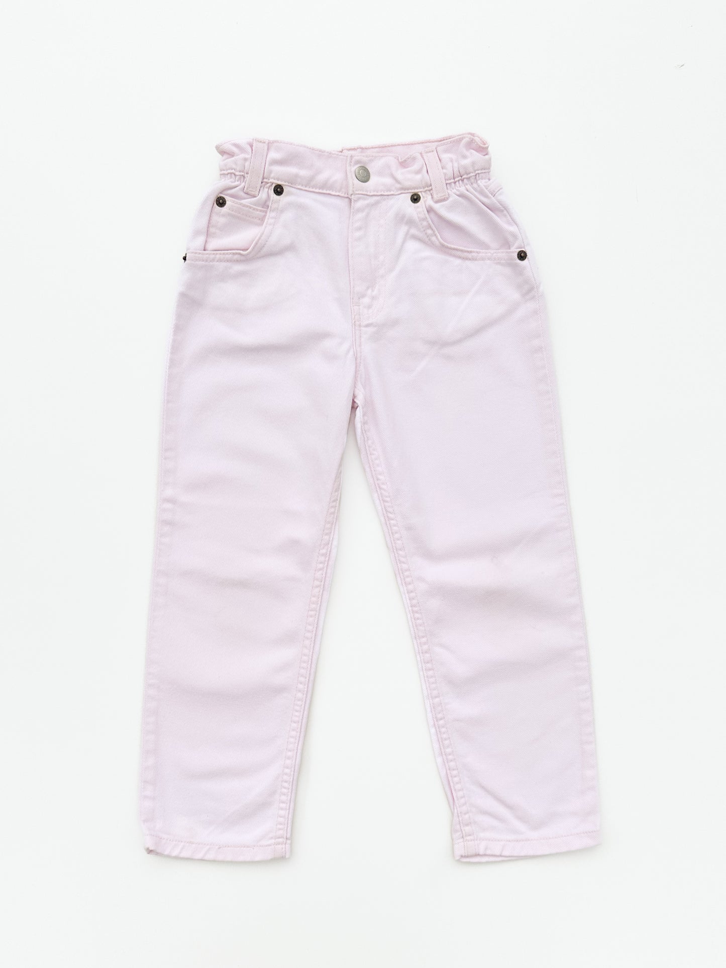 Pink jeans size 6Y