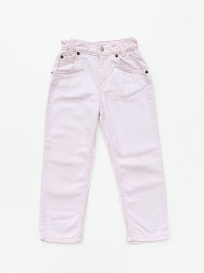 Pink jeans size 6Y