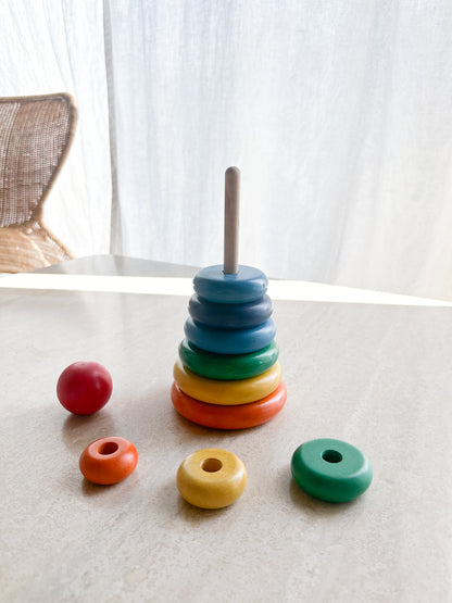 Wooden stacking toy