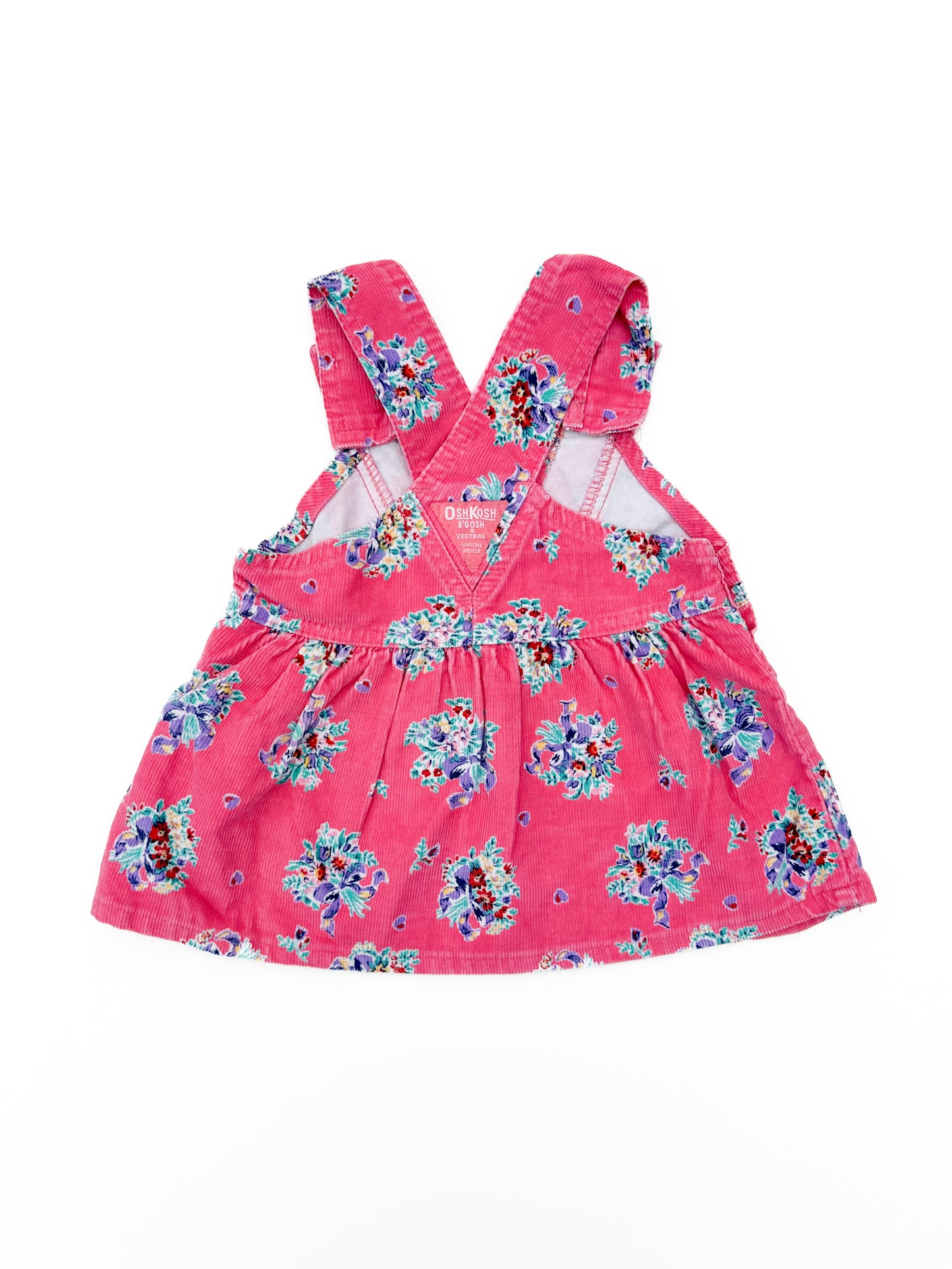 Pink flower dress size 18M