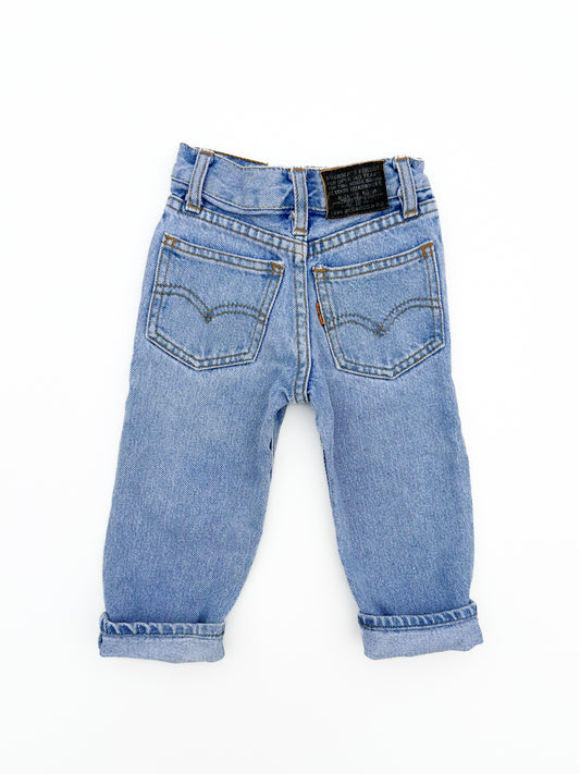 Orange tab jeans size 12/18M