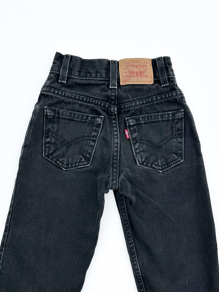 Black 550 jeans size 5Y Slim - runs small