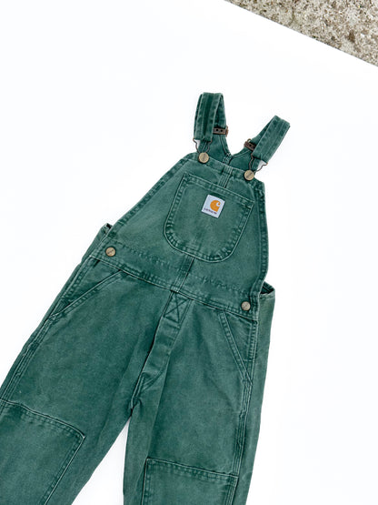 Green overalls size 5Y