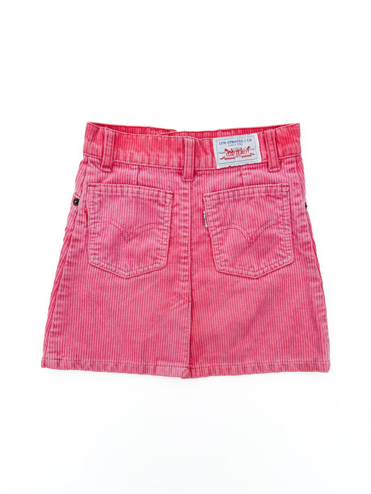 Pink corduroy skirt size 6Y