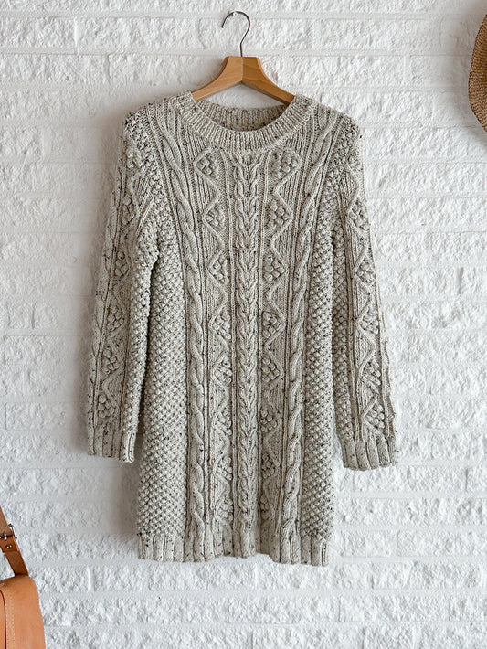 Wool sweater dress size M