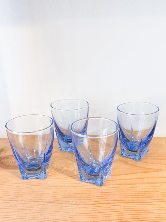 Small blue glasses 4x