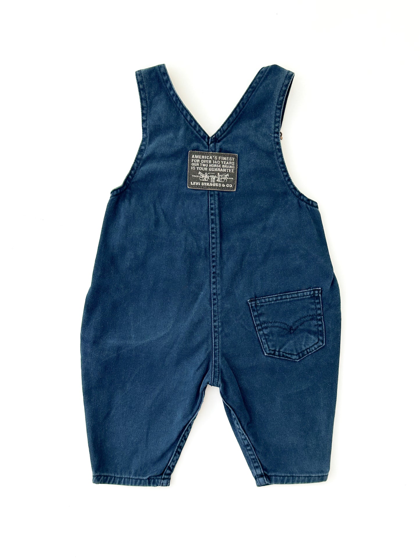 Dark blue overalls size 6M