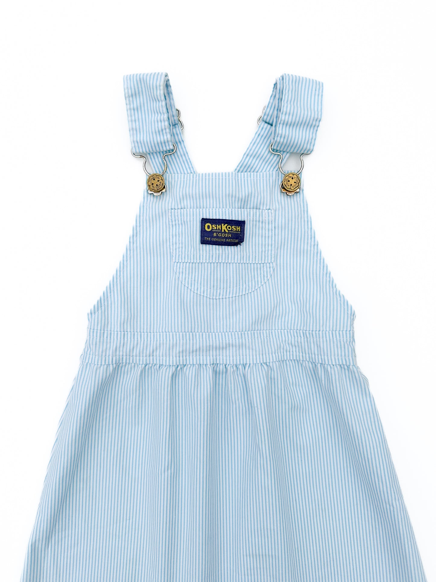 Light blue striped dress size 4/5Y