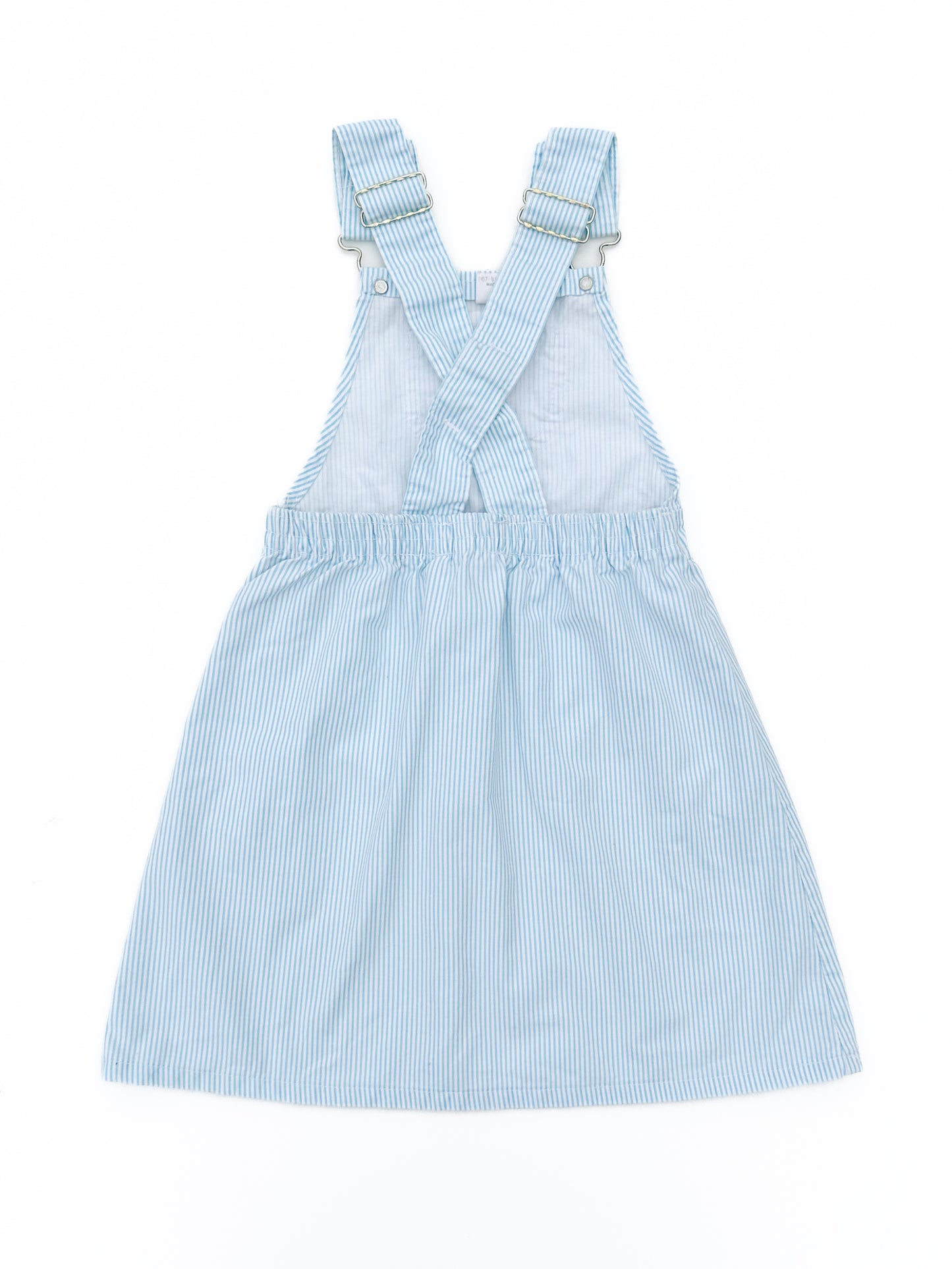 Light blue striped dress size 4/5Y